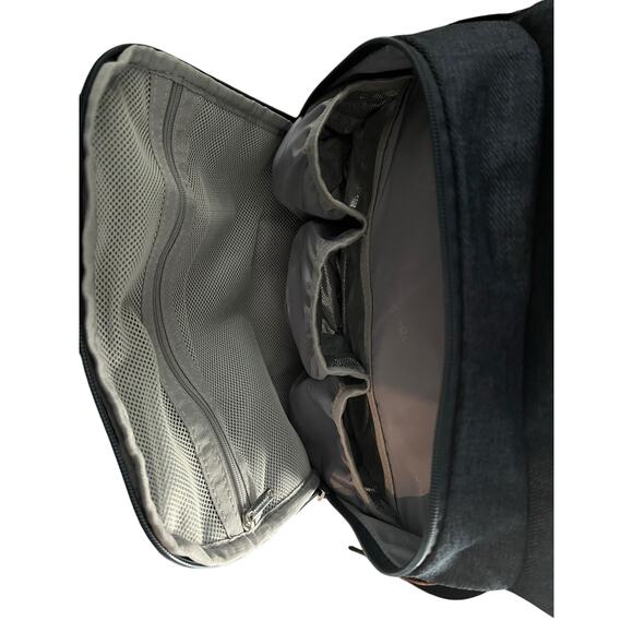 Waterproof Diaper Bag - Unisex, Navy Blue Preowned - Picture 3 of 9